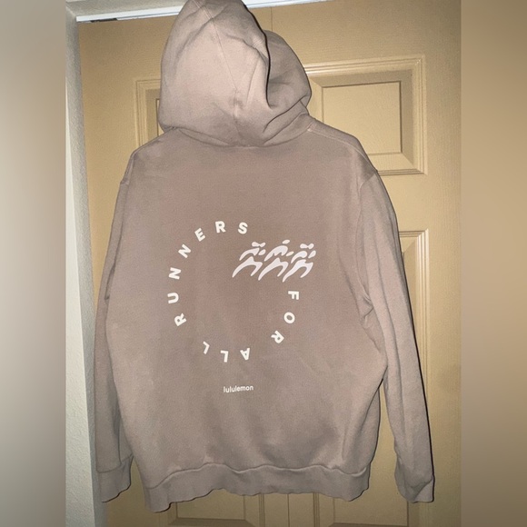 Steady State Pullover Hoodie Run Graphic - in color Sheer Oak - Picture 4 of 8